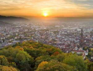 Ansicht von Freiburg im Breisgau