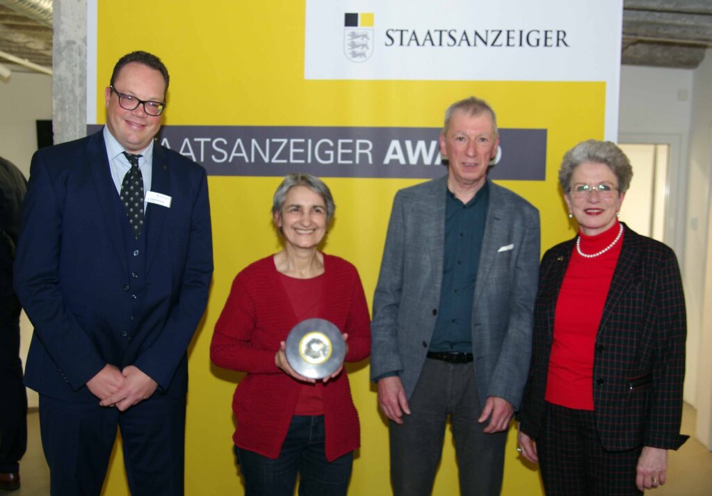 Staatsanzeiger Award Verleihung an Region Freiburg